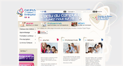 Desktop Screenshot of campus93.fr
